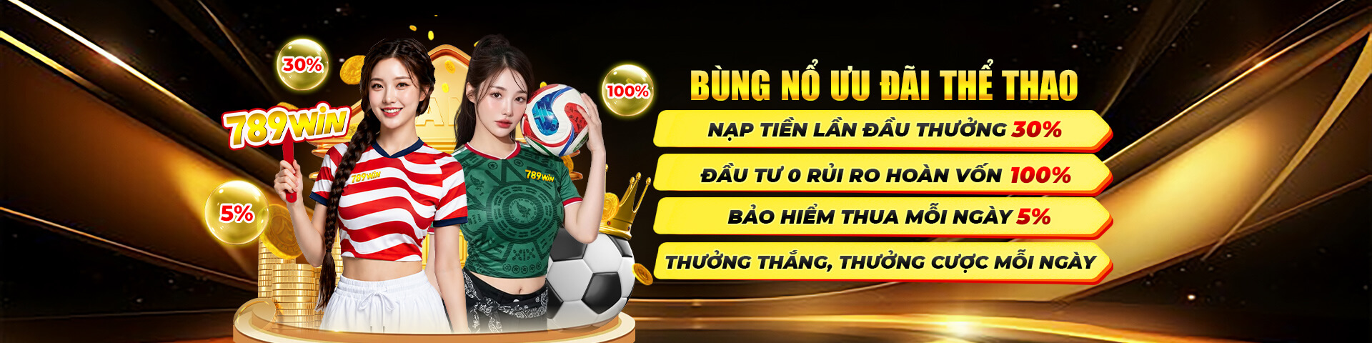 Nhà cái 789WIN ưu đãi cá cược thể thao